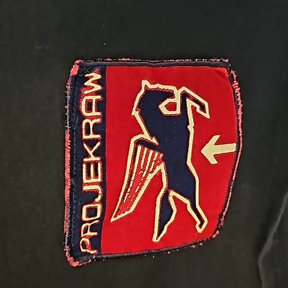 Vtg PROJEK RAW lostangel black medium - Picture 3 of 8